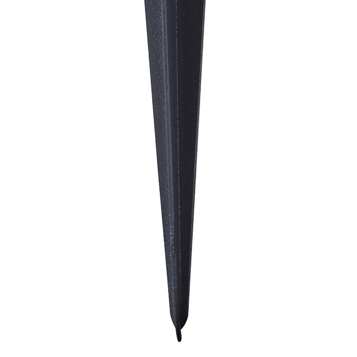 Nelson Lighting NL81789 Caster Outdoor Twin Spike Light LED Grey/Black