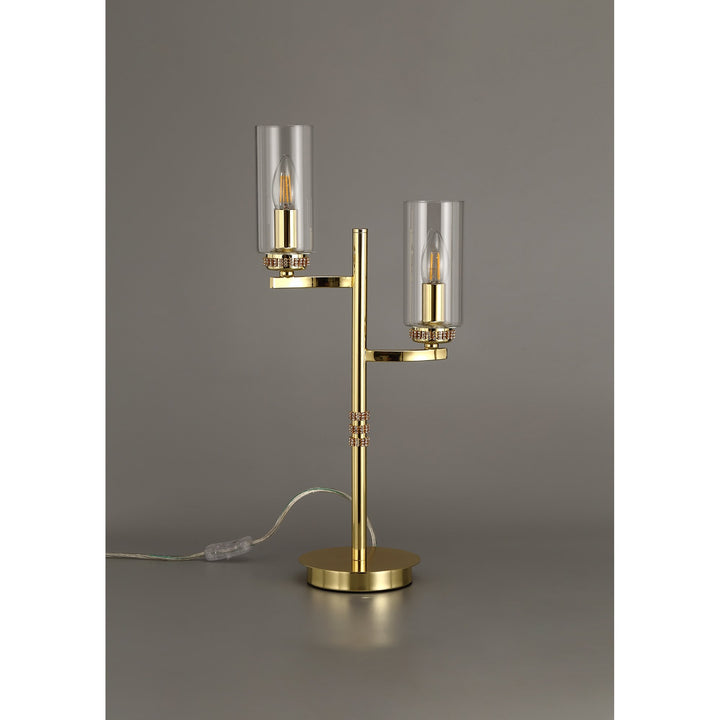 Nelson Lighting NL73569 Darling Table Lamp Polished Gold