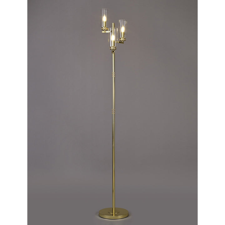 Nelson Lighting NL73579 Darling Floor Lamp Polished Gold