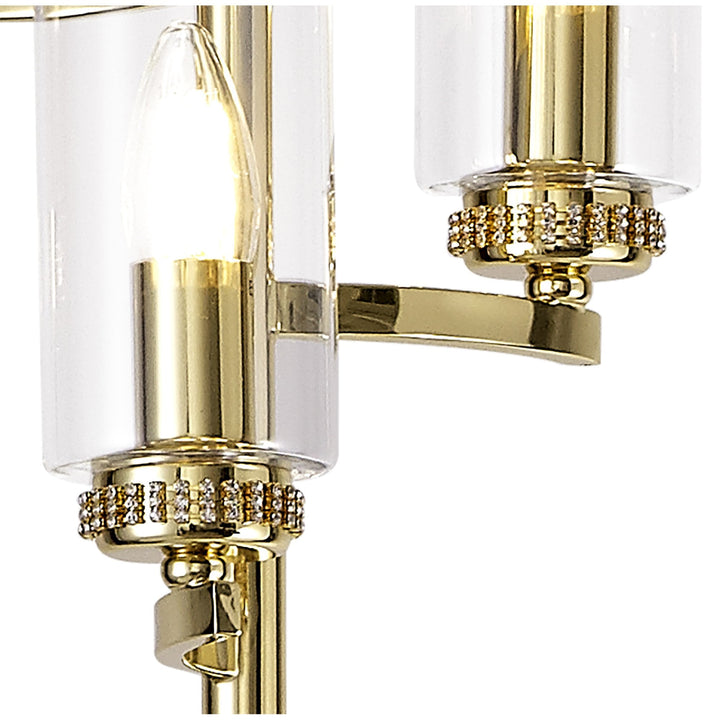 Nelson Lighting NL73579 Darling Floor Lamp Polished Gold