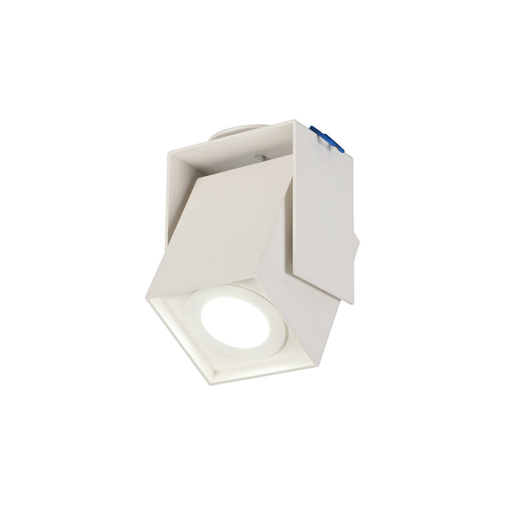 Nelson Lighting NL73809 Donto Adjustable Square Spot Light Sand White