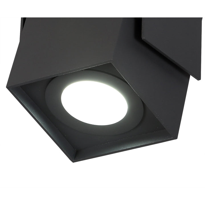 Nelson Lighting NL73819 Donto Adjustable Square Spot Light Sand Anthracite