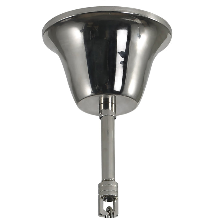 Nelson Lighting NL82609 Glastonbury Chandelier Pendant 29 Light Polished Chrome/Clear Glass/Crystal
