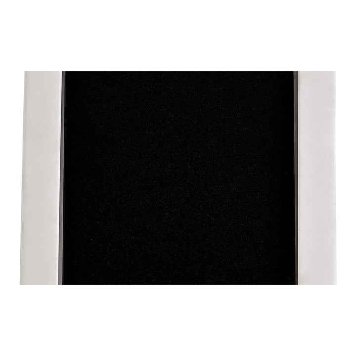 Nelson Lighting NLK01099 Inigo 1 Light Ceiling White Paintable Gypsum With Matt Black Cover