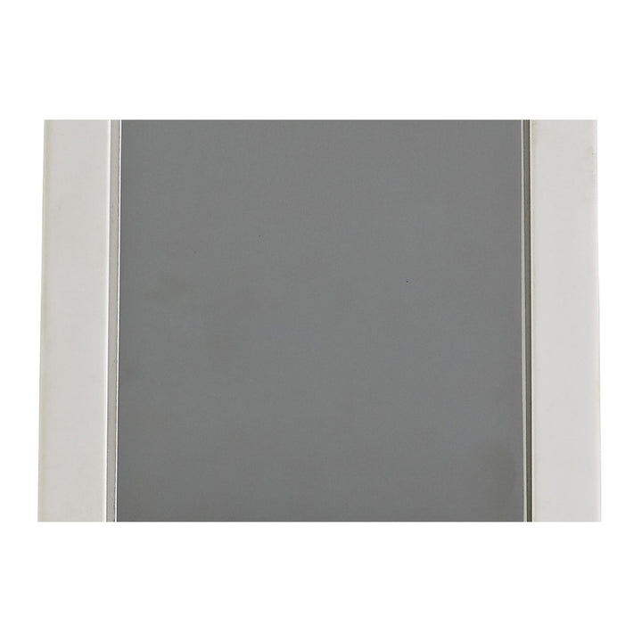 Nelson Lighting NLK01109 Inigo 1 Light Ceiling White Paintable Gypsum With Polished Chrome Cover