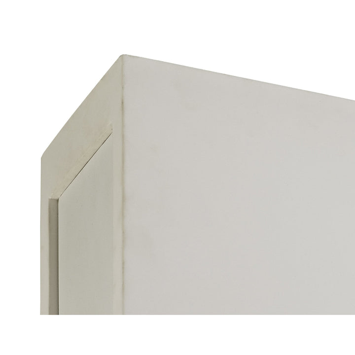 Nelson Lighting NLK01119 Inigo 2 Light Ceiling White Paintable Gypsum With Matt White Cover