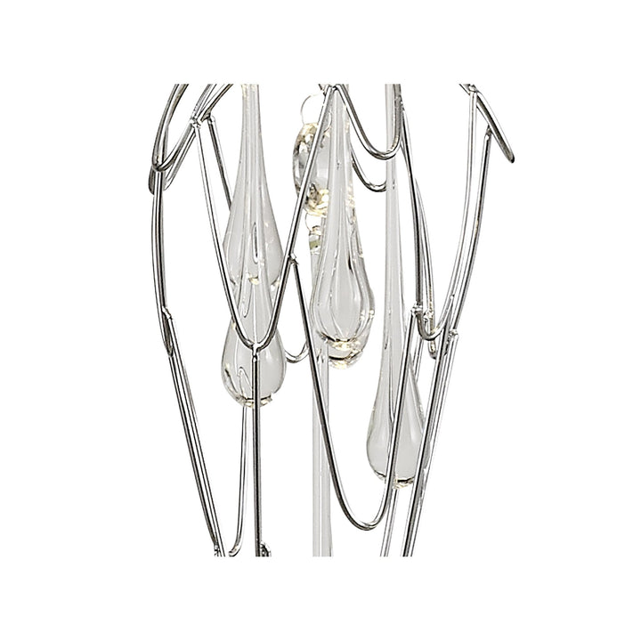 Nelson Lighting NL78559 Istan Pendant 1 Light Polished Chrome