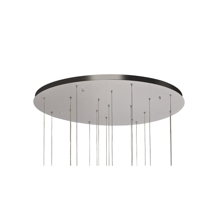 Nelson Lighting NL78589 Istan Pendant Round 5M 18 Light Polished Chrome