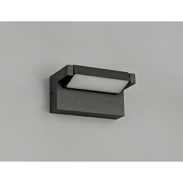 Nelson Lighting NL71849 Lucia Outdoor Wall Lamp Adjustable LED Graphite Black