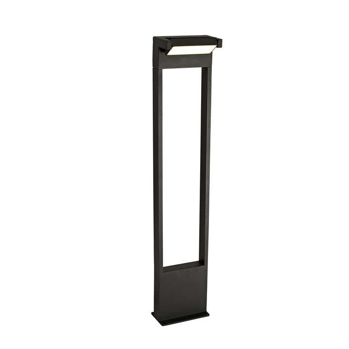 Nelson Lighting NL71869 Lucia Outdoor Tall Post LED Graphite Black