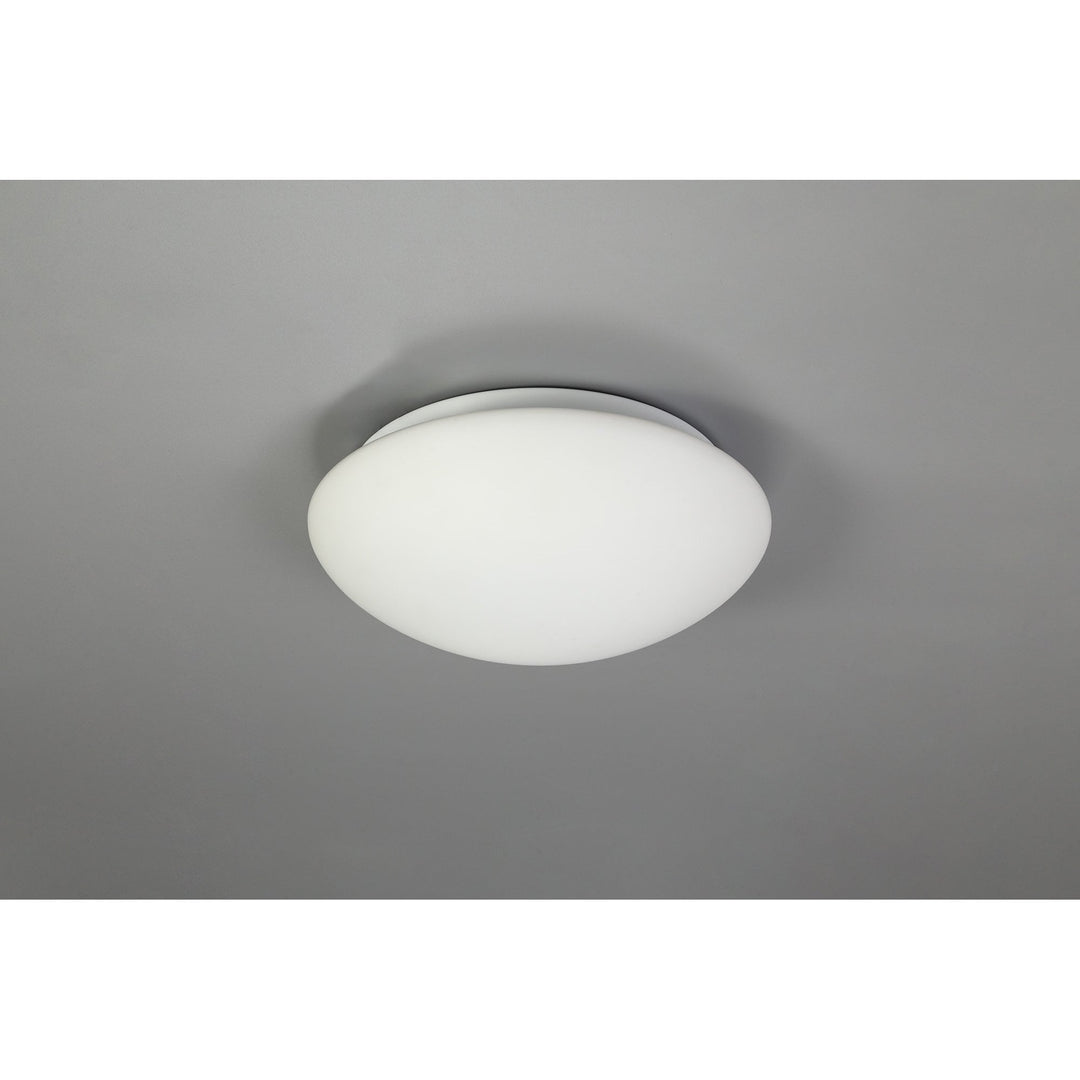 Nelson Lighting NL77549 Lima Bathroom Ceiling Light LED White/Frosted Glass