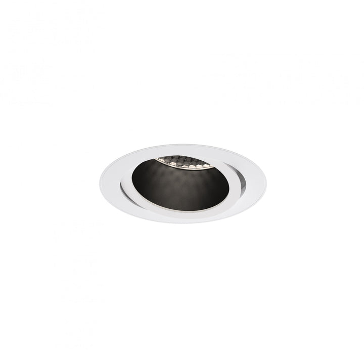 Astro 1434008 Pinhole Slimline Round Flush Adjustable Downlight Matt White
