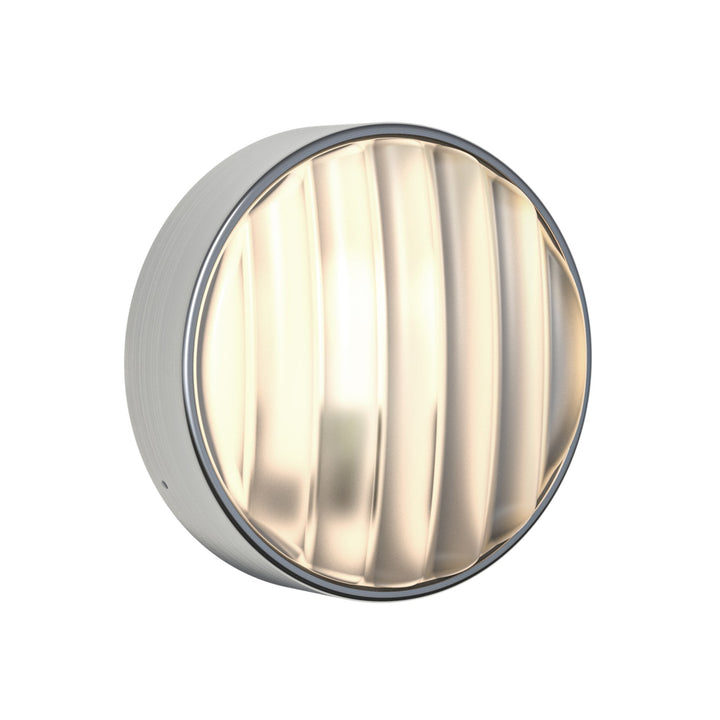 Astro 1032011 Montreal Round 220 Outdoor Wall Light Brushed Stainless Steel