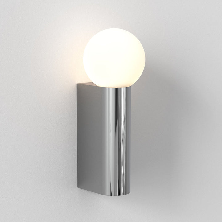 Astro 1459001 Ortona Single Bathroom Wall Light Polished Chrome