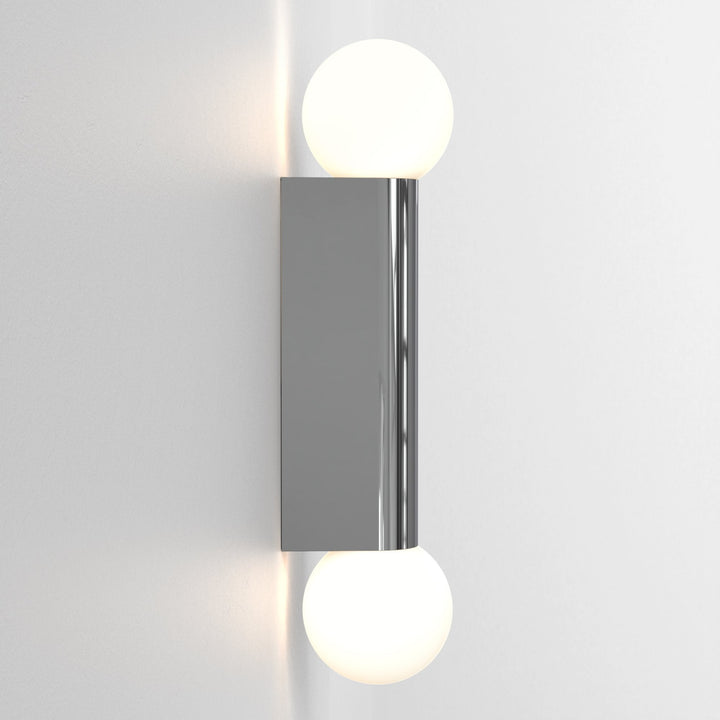 Astro 1459002 Ortona Twin Bathroom Wall Light Polished Chrome