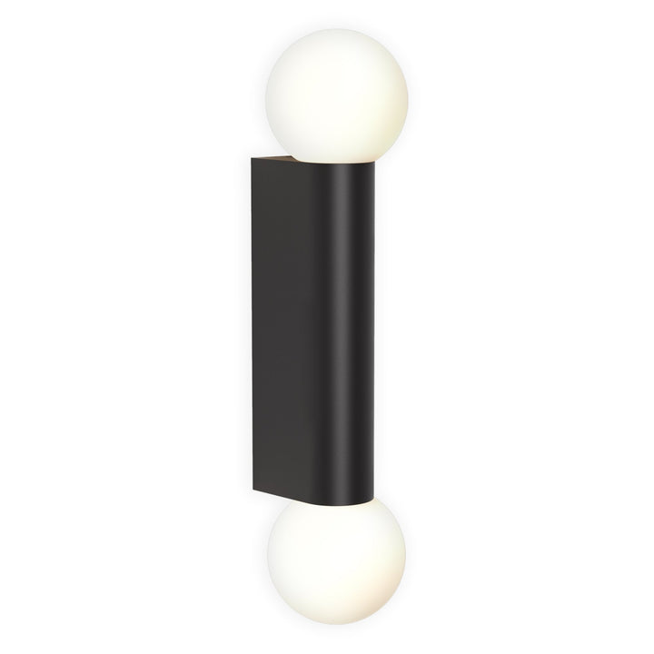 Astro 1459006 Ortona Twin Bathroom Wall Light Matt Black