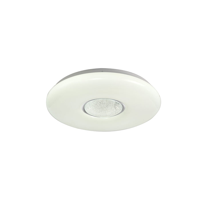Nelson Lighting NL70919 Madison Flush Ceiling Light LED CCT Switchable Opal White