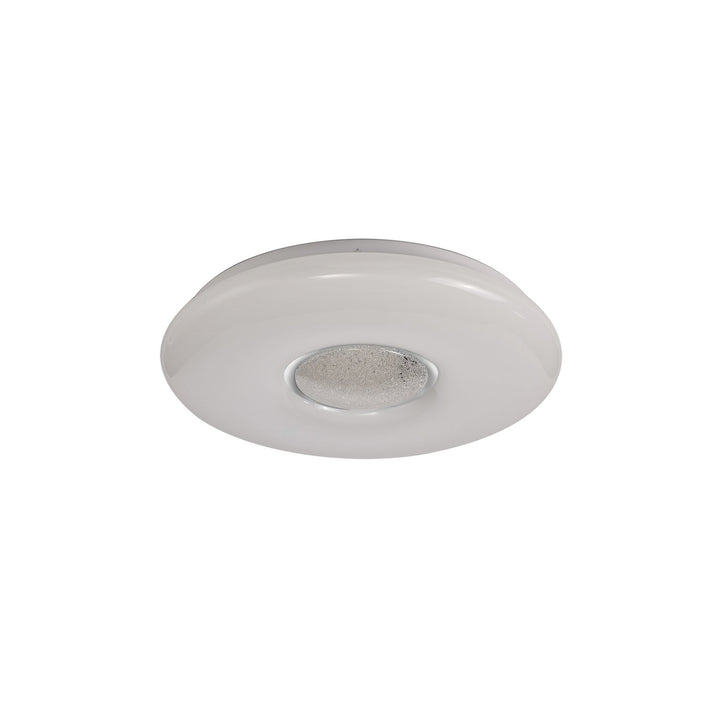 Nelson Lighting NL70919 Madison Flush Ceiling Light LED CCT Switchable Opal White
