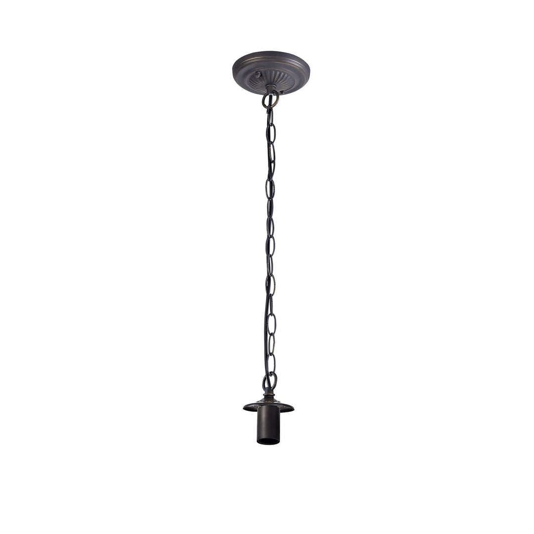 Nelson Lighting NL72879 Major Suspension Kit 1x Light Aged Antique Brass