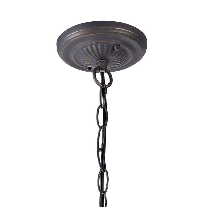 Nelson Lighting NL72889 Major Suspension Kit 2 Light Aged Antique Brass