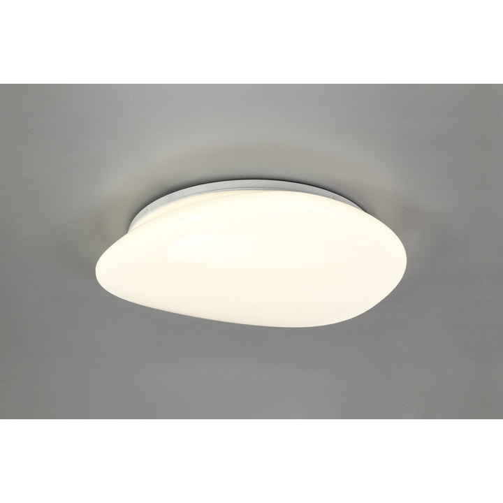 Nelson Lighting NL77559 Malcomo Bathroom Ceiling Light LED White Acrylic