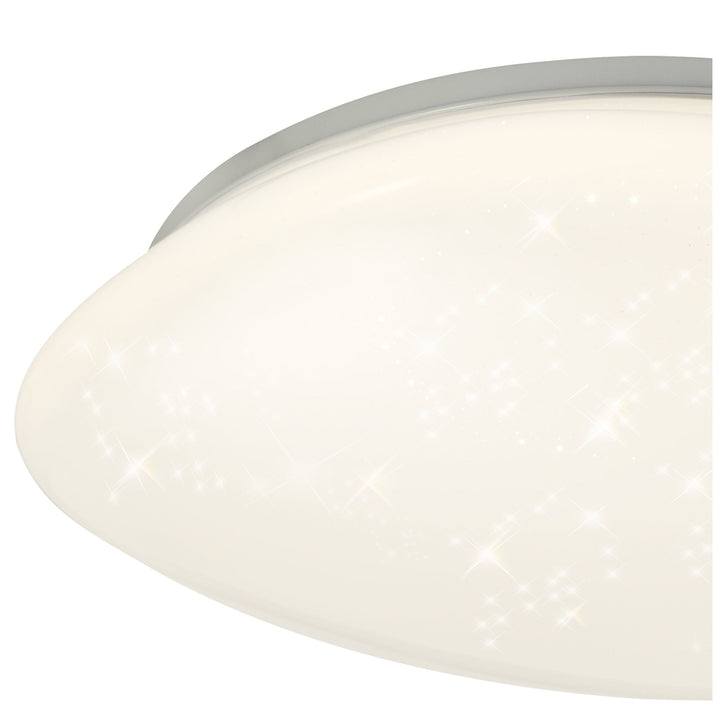 Nelson Lighting NL77559 Malcomo Bathroom Ceiling Light LED White Acrylic