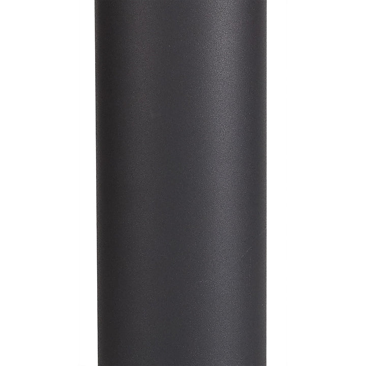 Nelson Lighting NL7777/CL9 Marc Outdoor 45cm Post Lamp 1 Light Anthracite/Clear