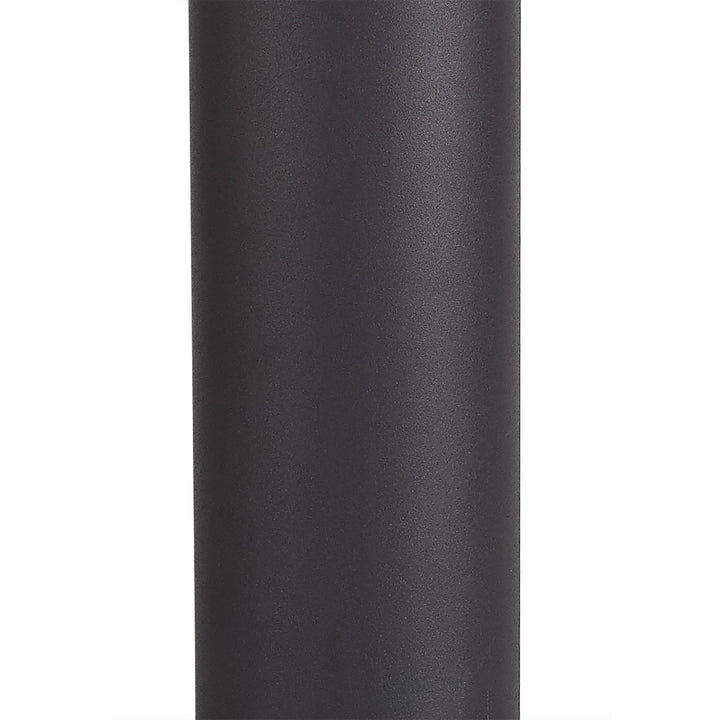 Nelson Lighting NL7777/SM9 Marc Outdoor 45cm Post Lamp 1 Light Anthracite/Smoked