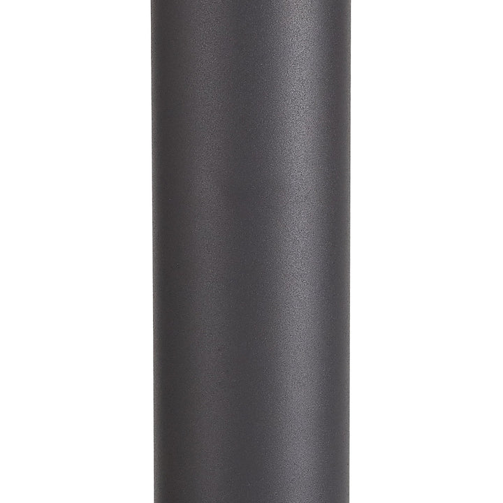 Nelson Lighting NL7778/CL9 Marc Outdoor 65cm Post Lamp 1 Light Anthracite/Clear
