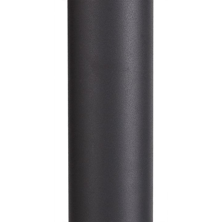 Nelson Lighting NL7778/OP9 Marc Outdoor 65cm Post Lamp 1 Light Anthracite/Opal