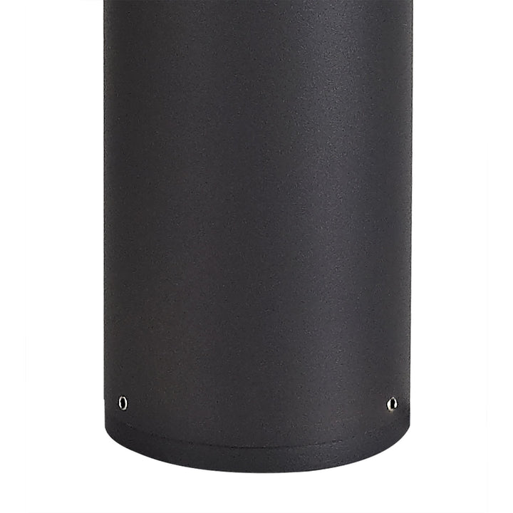 Nelson Lighting NL7778/OP9 Marc Outdoor 65cm Post Lamp 1 Light Anthracite/Opal
