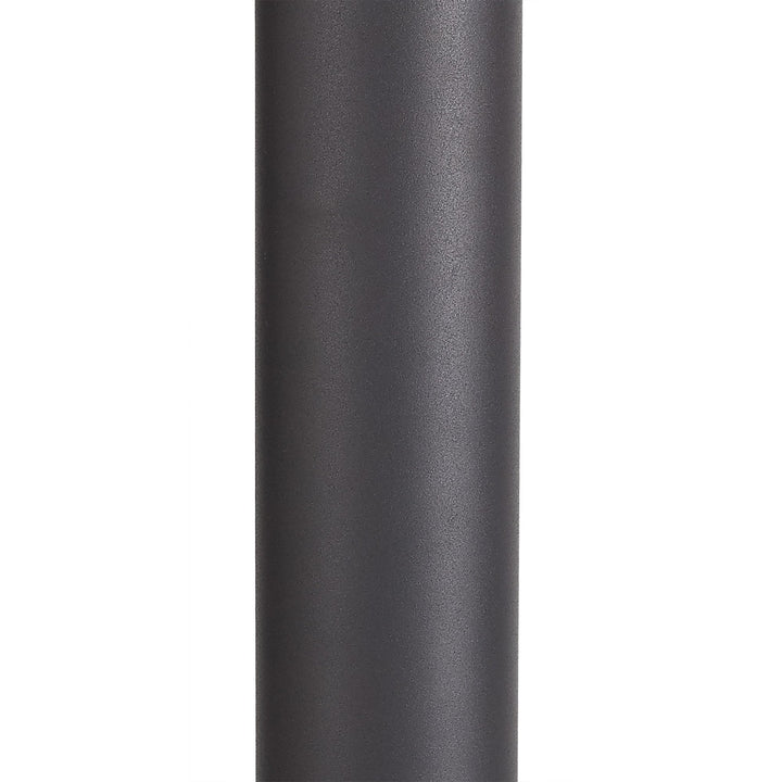 Nelson Lighting NL7778/SM9 Marc Outdoor 65cm Post Lamp 1 Light Anthracite/Smoked