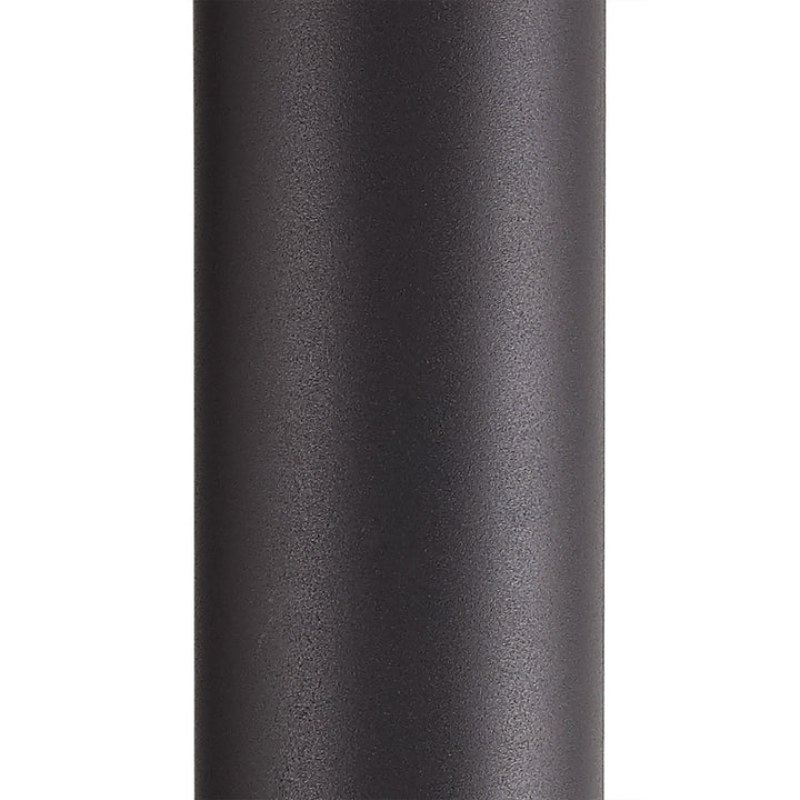Nelson Lighting NL7779/CL9 Marc Outdoor 90cm Post Lamp 1 Light Anthracite/Clear