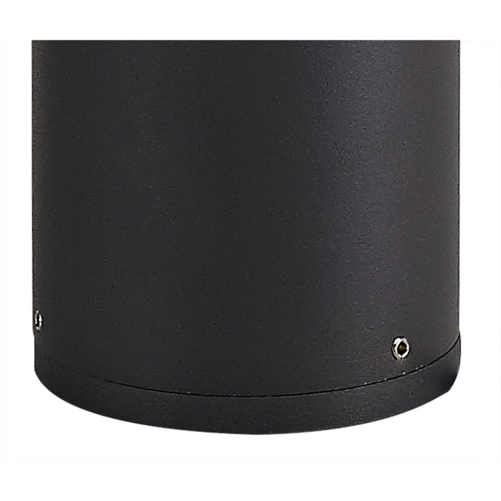 Nelson Lighting NL7779/CL9 Marc Outdoor 90cm Post Lamp 1 Light Anthracite/Clear