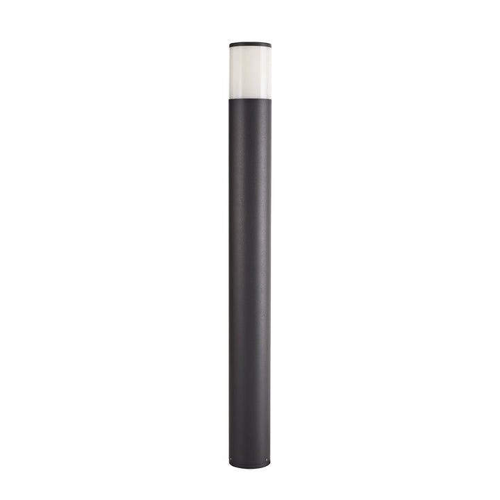 Nelson Lighting NL7779/OP9 Marc Outdoor 90cm Post Lamp 1 Light Anthracite/Opal