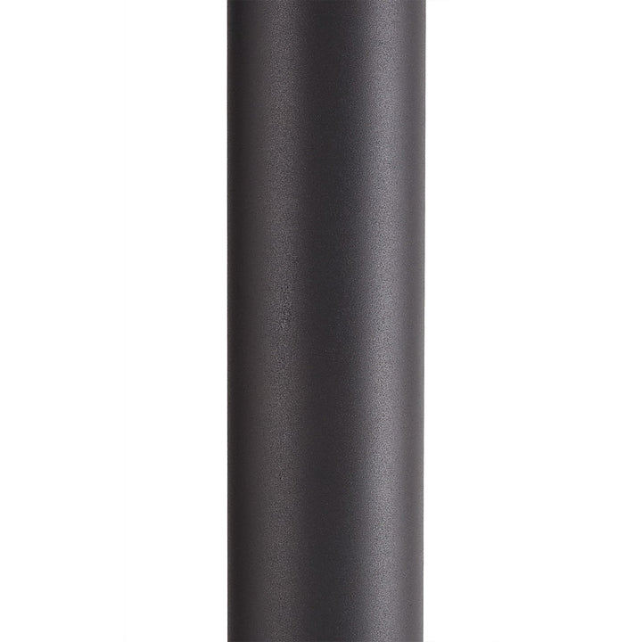 Nelson Lighting NL7779/OP9 Marc Outdoor 90cm Post Lamp 1 Light Anthracite/Opal