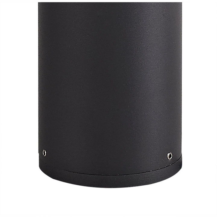 Nelson Lighting NL7779/OP9 Marc Outdoor 90cm Post Lamp 1 Light Anthracite/Opal