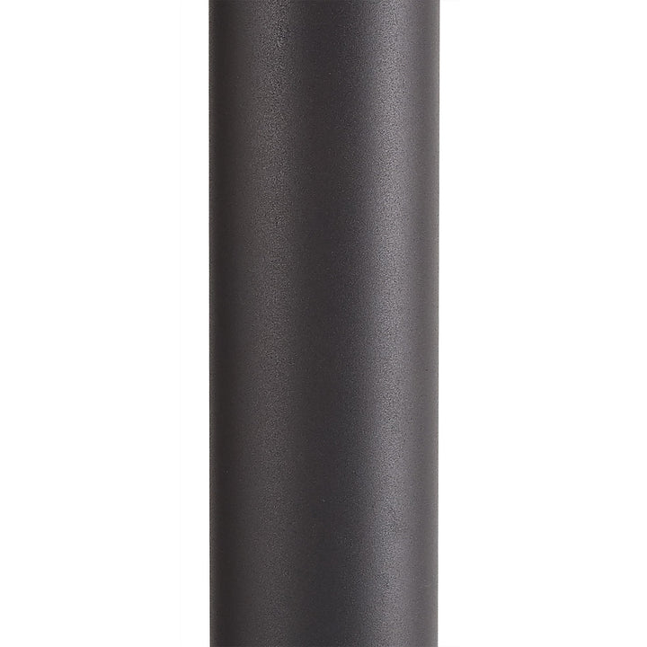 Nelson Lighting NL7779/SM9 | Marc Outdoor Post Lamp | 90cm | Anthracite/Smoked