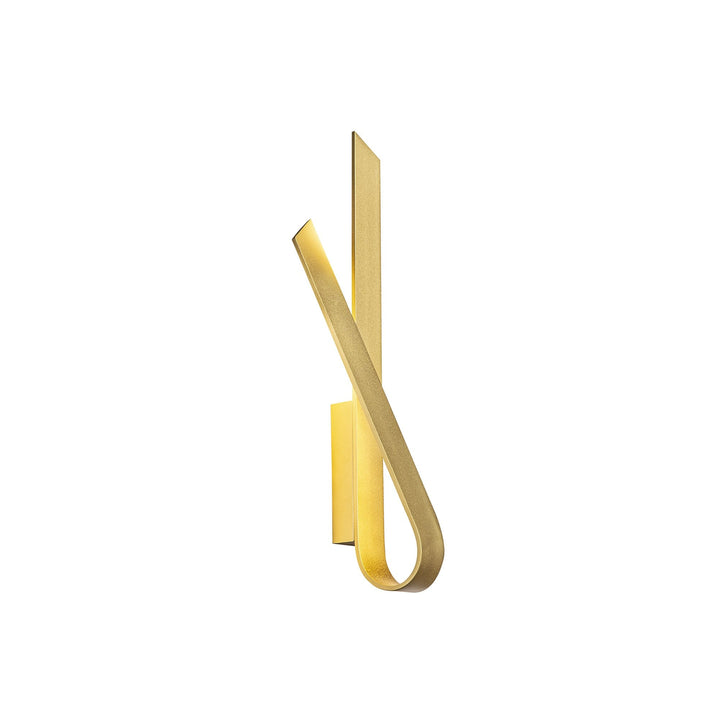 Nelson Lighting NL73659 Marion Wall Lamp LED Gold Leaf