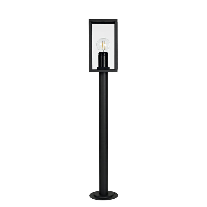 Nelson Lighting NL71209 Mateo Outdoor Tall Post 1 Light Graphite Black