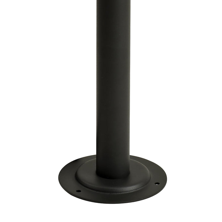 Nelson Lighting NL71209 Mateo Outdoor Tall Post 1 Light Graphite Black