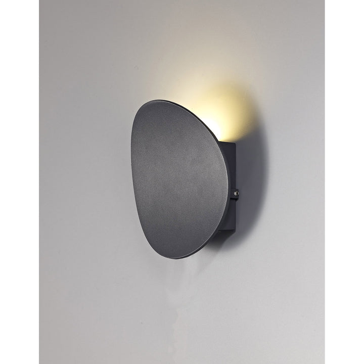 Nelson Lighting NL72209 Mia Outdoor Wall Lamp LED Anthracite