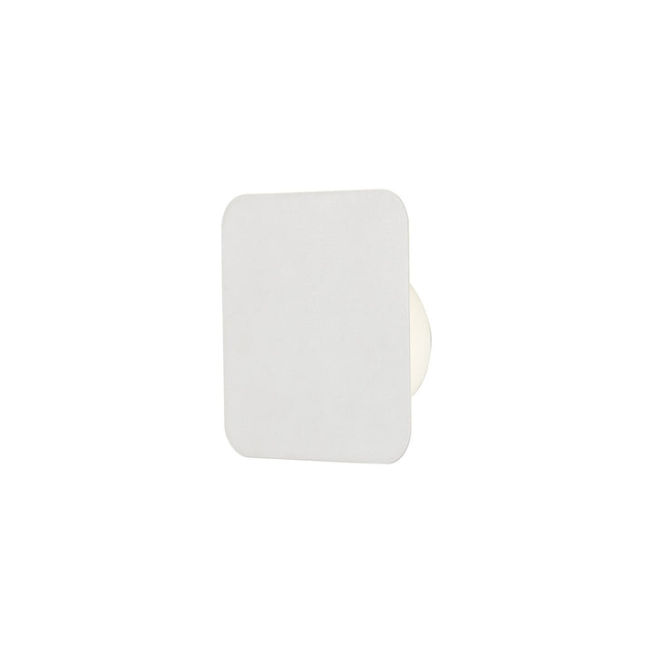 Nelson Lighting NLK03789 Modena Magnetic Base Wall Lamp LED 15cm Square Sand White