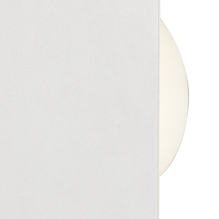 Nelson Lighting NLK03789 Modena Magnetic Base Wall Lamp LED 15cm Square Sand White