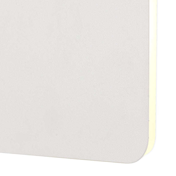 Nelson Lighting NLK04039 Modena Magnetic Base Wall Lamp LED 20/19cm Square Centre Sand White/ Frosted Diffuser