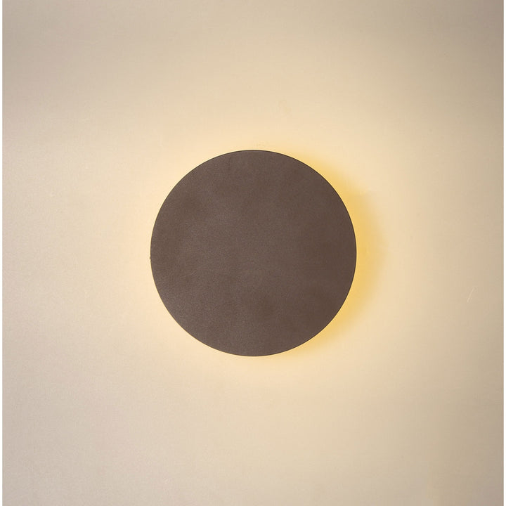 Nelson Lighting NLK04139 Modena Magnetic Base Wall Lamp LED 15cm Round Coffee