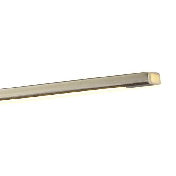 Nelson Lighting NL78359 Penton Large 2Arm Wall Lamp/Picture Light LED Satin Nickel
