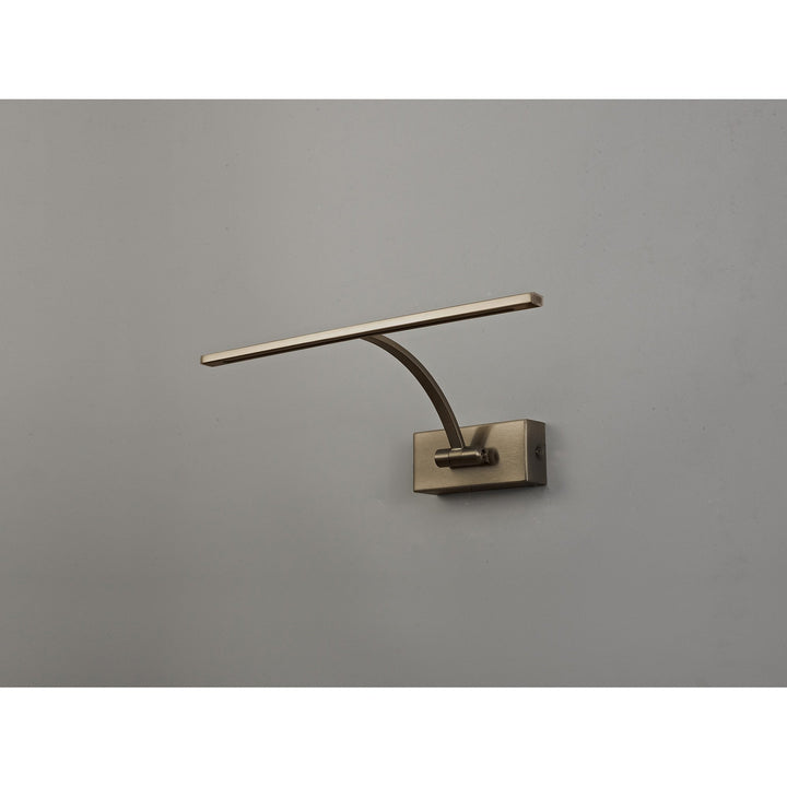 Nelson Lighting NL78369 Penton Small 1Arm Wall Lamp/Picture Light LED Bronze