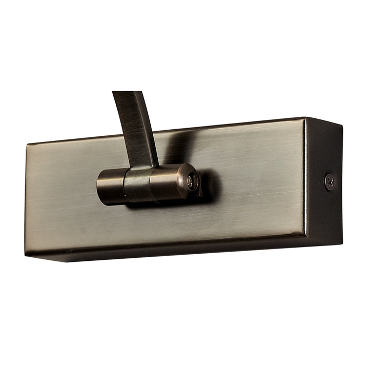 Nelson Lighting NL78379 Penton Large 1Arm Wall Lamp/Picture Light LED Bronze