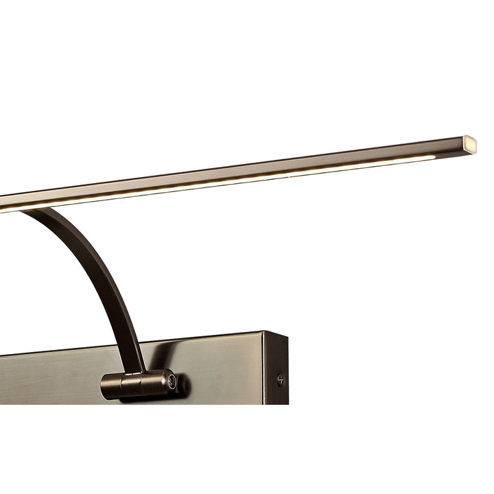 Nelson Lighting NL78389 Penton Small 2Arm Wall Lamp/Picture Light LED Bronze